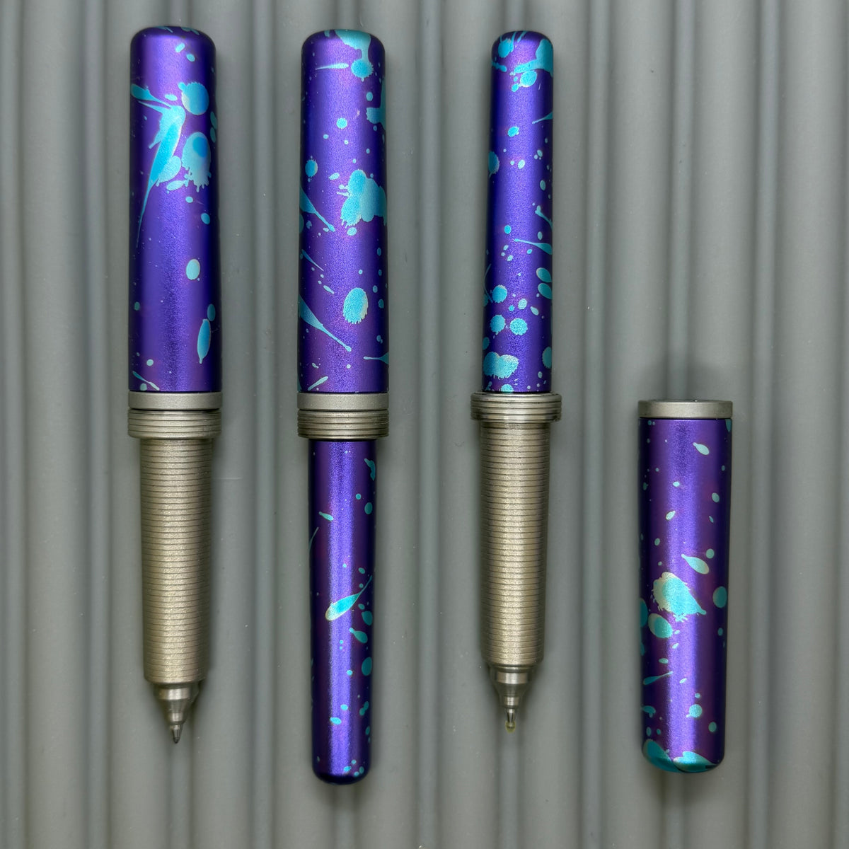 Roady Max Prototype: Purple with Cyan Splash
