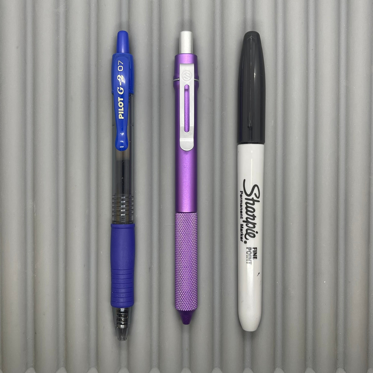> Spoke Click Model C Aluminum: Lavender / Knurled Grip