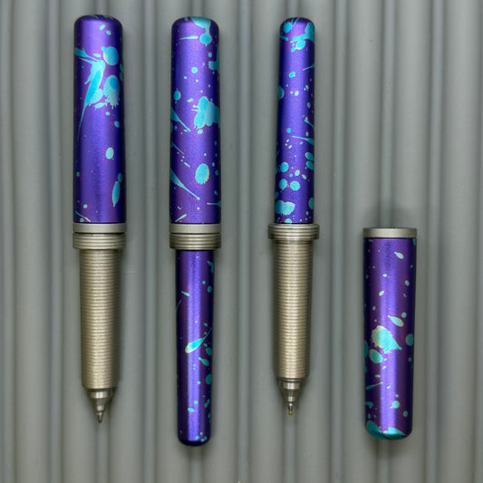 Roady Max Prototype: Purple with Cyan Splash